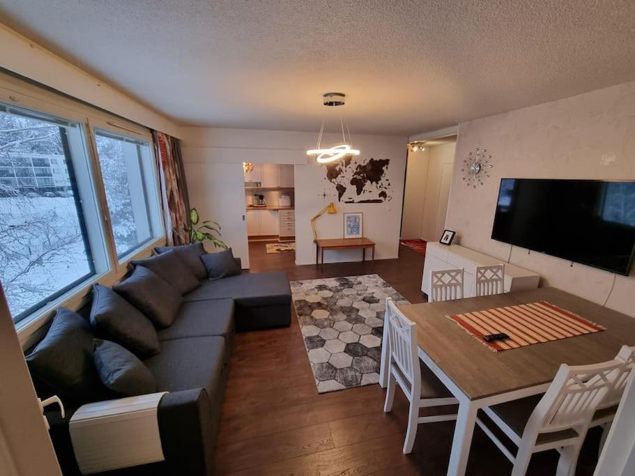 Valoisa Huoneisto Jossa Erinomaiset Vuoteet. Mikkeli Exteriér fotografie